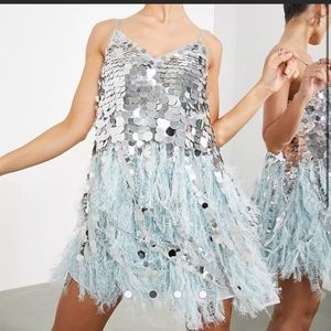 Asos sequin dress